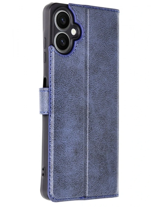 Newface Samsung Galaxy A07 4G Trend S Plus Kapaklı Kılıf - Lacivert