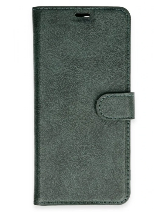 Newface Samsung Galaxy A07 4G Trend S Plus Kapaklı Kılıf - Yeşil