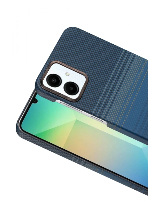 Newface Samsung Galaxy A07 4G Vega Magsafe Kapak - Mavi