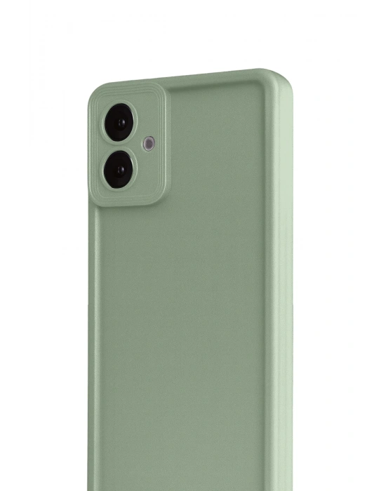 Newface Samsung Galaxy A07 4G Viera Silikon - Açık Yeşil