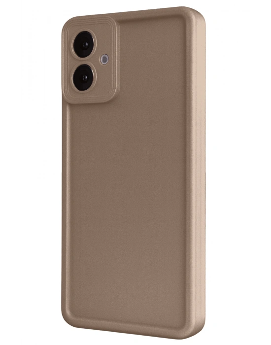 Newface Samsung Galaxy A07 4G Viera Silikon - Kahverengi