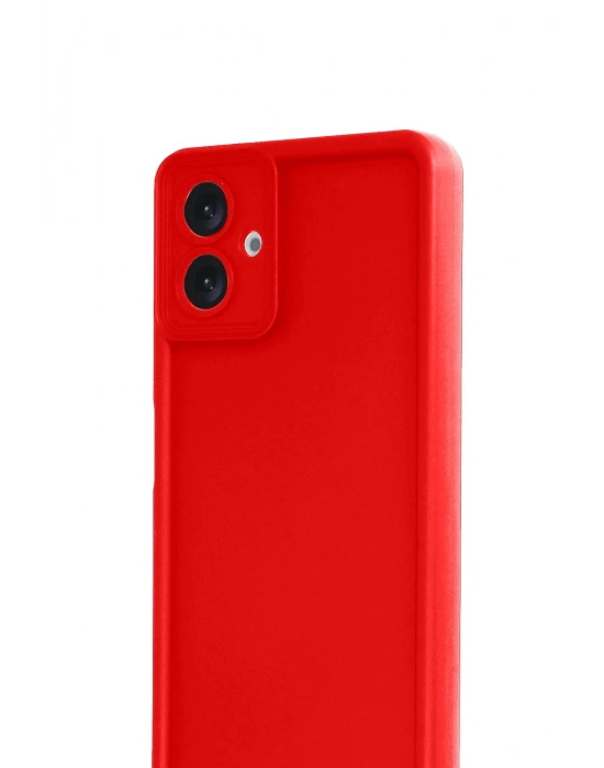 Newface Samsung Galaxy A07 4G Viera Silikon - Kırmızı