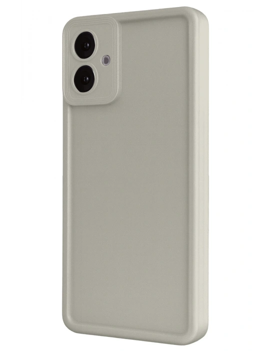 Newface Samsung Galaxy A07 4G Viera Silikon - Krem