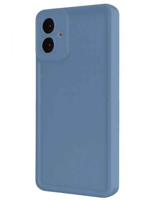 Newface Samsung Galaxy A07 4G Viera Silikon - Mavi