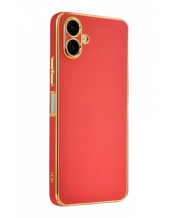 Newface Samsung Galaxy A07 4G Volet Silikon - Kırmızı