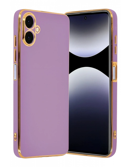 Newface Samsung Galaxy A07 4G Volet Silikon - Mor