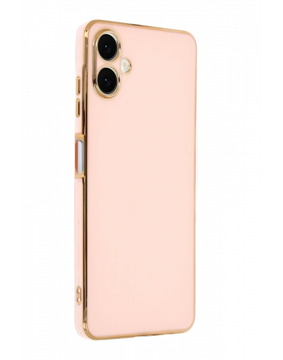 Newface Samsung Galaxy A07 4G Volet Silikon - Pembe