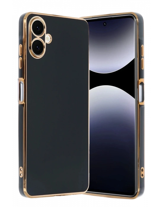 Newface Samsung Galaxy A07 4G Volet Silikon - Siyah