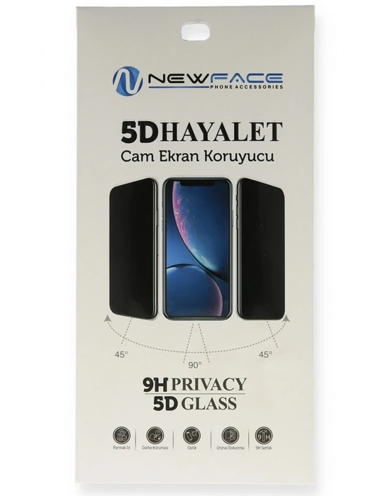 Newface Samsung Galaxy A11 5D Hayalet Cam Ekran Koruyucu