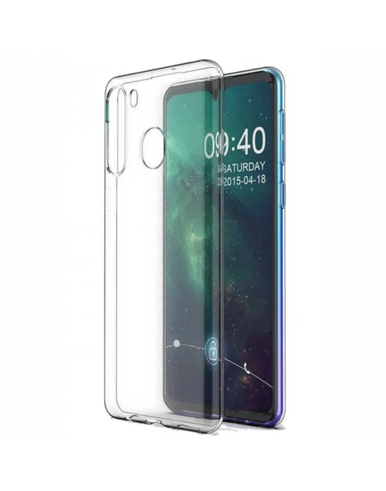 Newface Samsung Galaxy A11 Kılıf Lüx Şeffaf Silikon