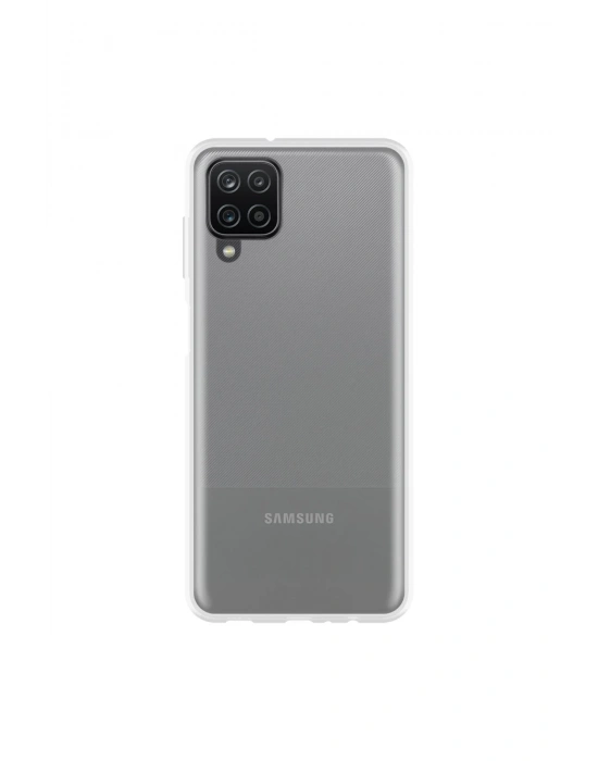 Newface Samsung Galaxy A12 Kılıf Lüx Şeffaf Silikon