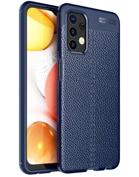 Newface Samsung Galaxy A13 4G Kılıf Auto Focus Kapak - Lacivert