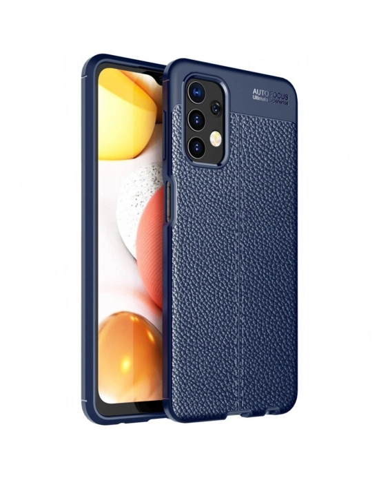 Newface Samsung Galaxy A13 4G Kılıf Auto Focus Kapak - Lacivert