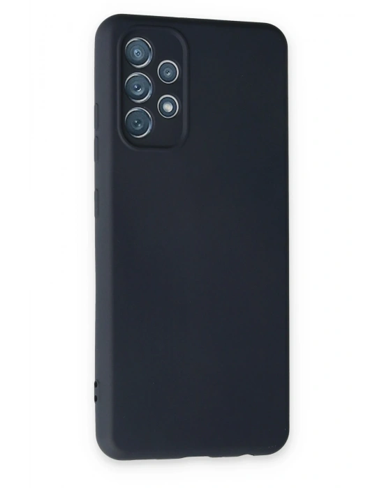 Newface Samsung Galaxy A13 4G Kılıf Nano içi Kadife Silikon - Lacivert