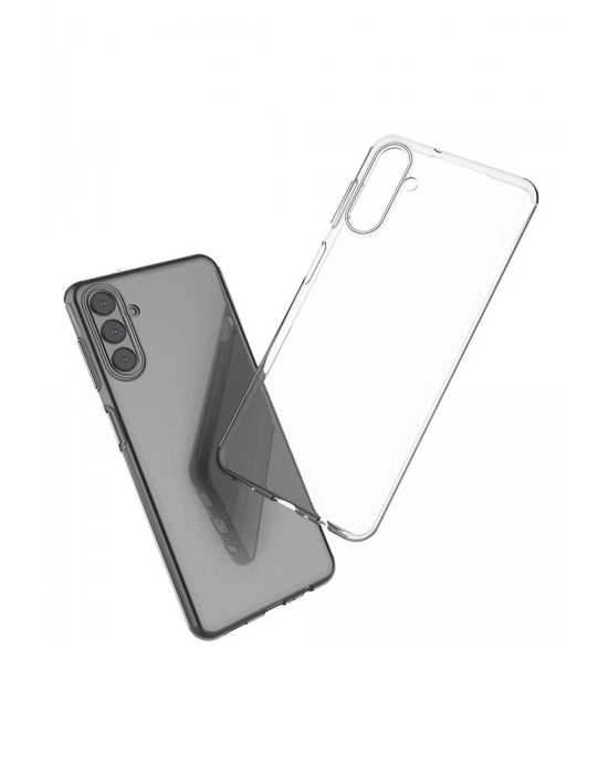 Newface Samsung Galaxy A13 5G Kılıf Lüx Şeffaf Silikon