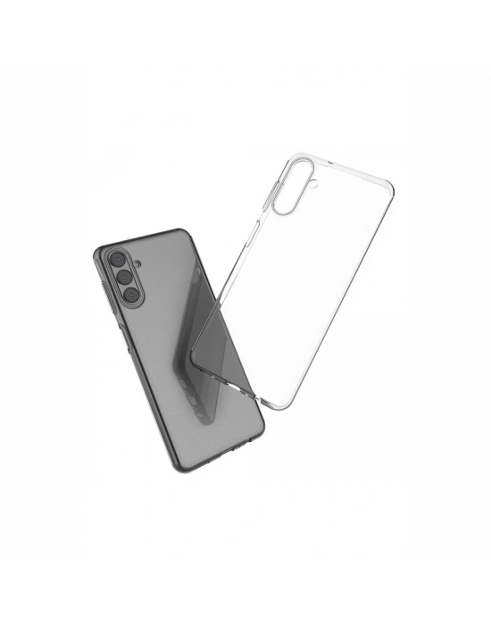 Newface Samsung Galaxy A13 5G Kılıf Lüx Şeffaf Silikon