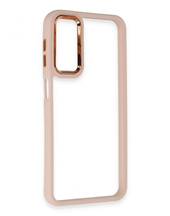 Newface Samsung Galaxy A14 4G Kılıf Dora Kapak - Pudra