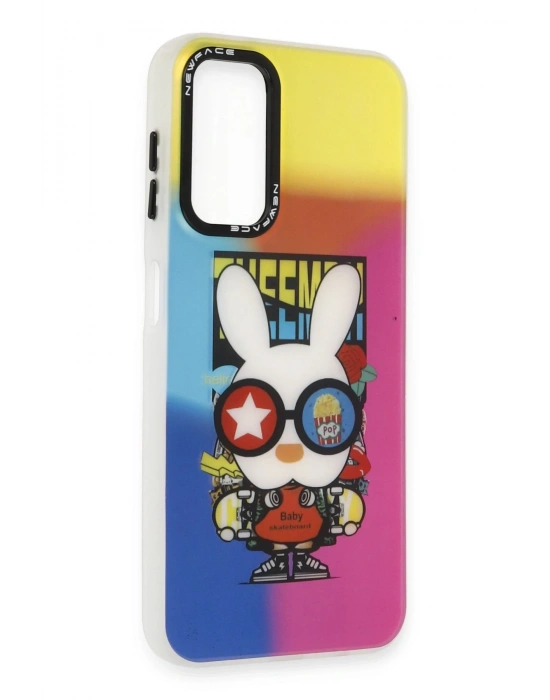 Newface Samsung Galaxy A14 4G Kılıf Estoril Desenli Kapak - Estoril - 10