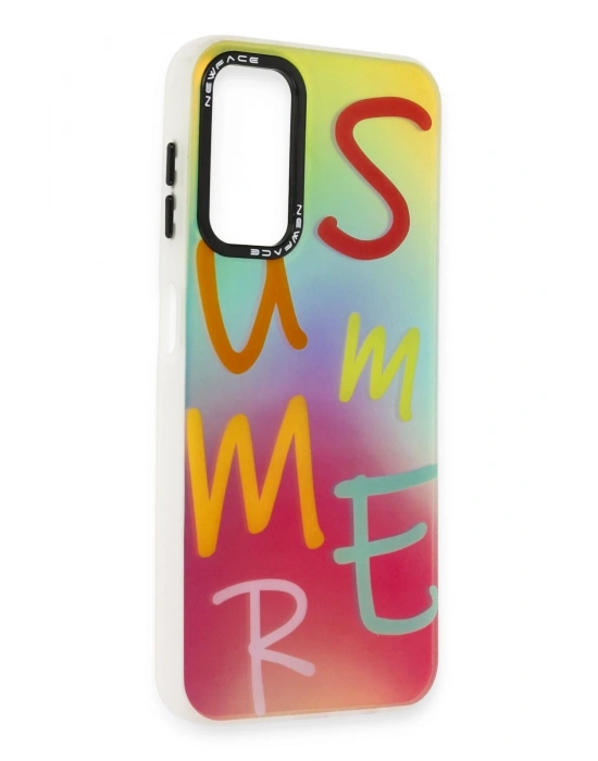 Newface Samsung Galaxy A14 4G Kılıf Estoril Desenli Kapak - Estoril - 3