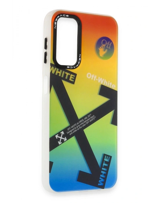 Newface Samsung Galaxy A14 4G Kılıf Estoril Desenli Kapak - Estoril - 5