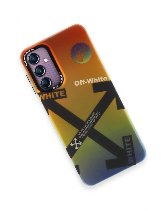 Newface Samsung Galaxy A14 4G Kılıf Estoril Desenli Kapak - Estoril - 5