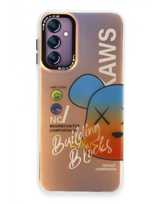 Newface Samsung Galaxy A14 4G Kılıf Estoril Desenli Kapak - Estoril - 6