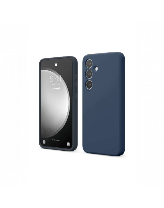 Newface Samsung Galaxy A14 4G Kılıf First Silikon - Lacivert