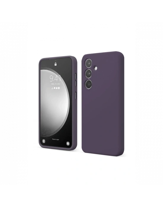 Newface Samsung Galaxy A14 4G Kılıf First Silikon - Mor