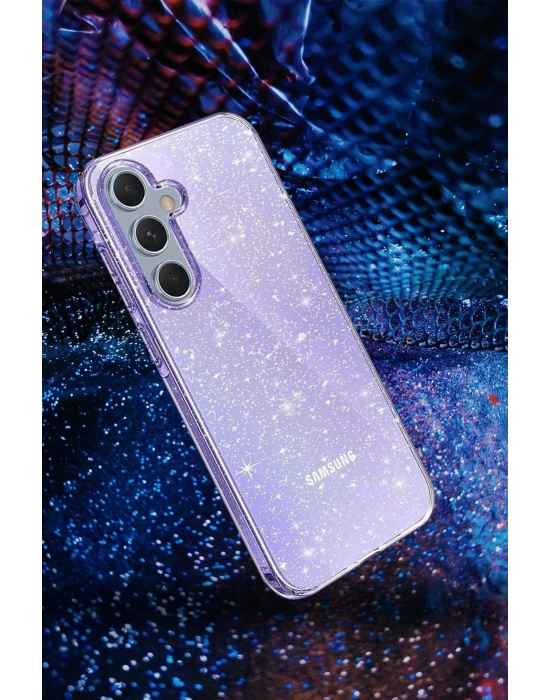 Newface Samsung Galaxy A14 4G Kılıf Glow Kapak - Şeffaf