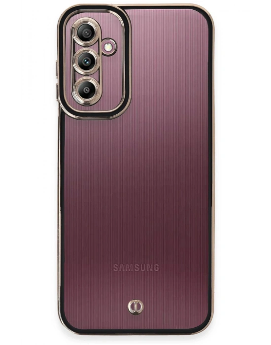 Newface Samsung Galaxy A14 4G Kılıf Liva Lens Silikon - Siyah