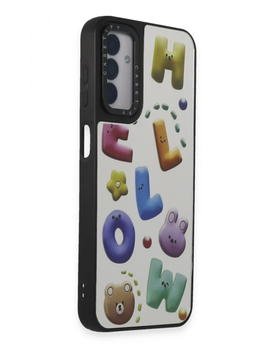 Newface Samsung Galaxy A14 4G Kılıf Mirror Desenli Kapak - Mirror - 15