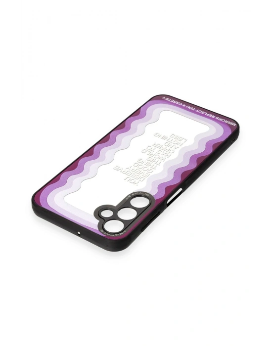 Newface Samsung Galaxy A14 4G Kılıf Mirror Desenli Kapak - Mirror - 5