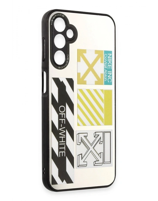 Newface Samsung Galaxy A14 4G Kılıf Mirror Desenli Kapak - Mirror - 6