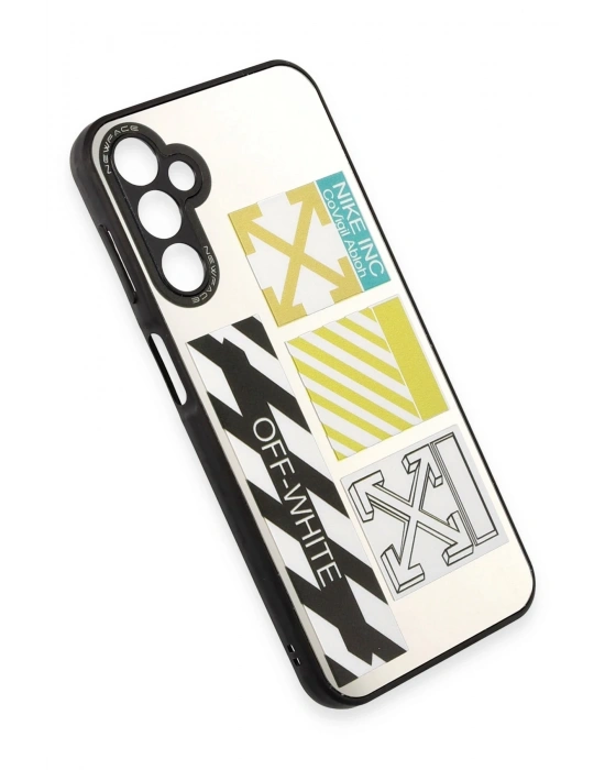 Newface Samsung Galaxy A14 4G Kılıf Mirror Desenli Kapak - Mirror - 6