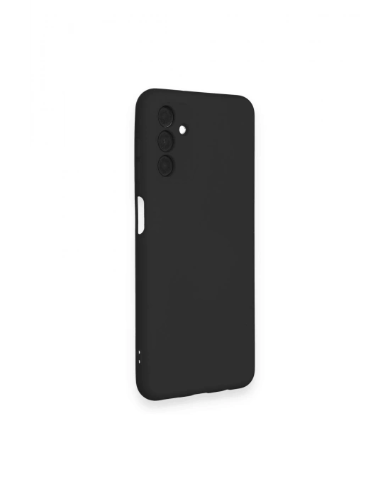Newface Samsung Galaxy A14 4G Kılıf Nano içi Kadife Silikon - Siyah