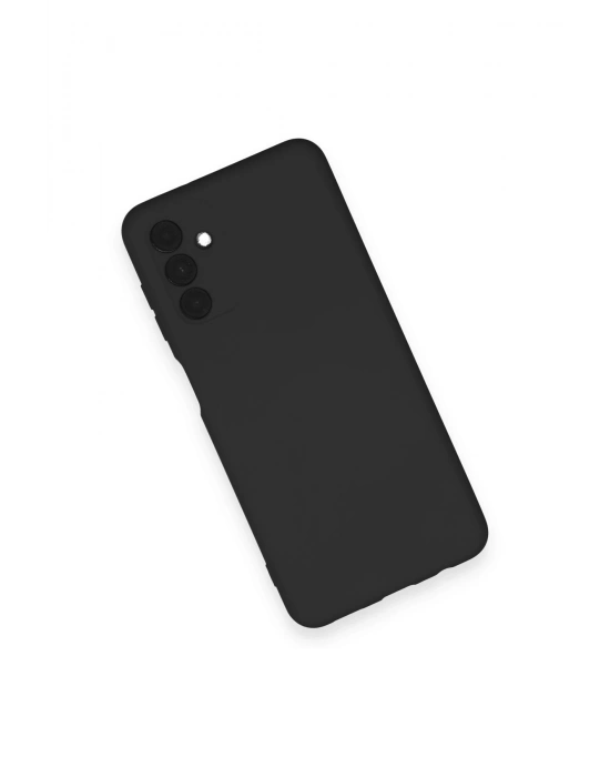 Newface Samsung Galaxy A14 4G Kılıf Nano içi Kadife Silikon - Siyah