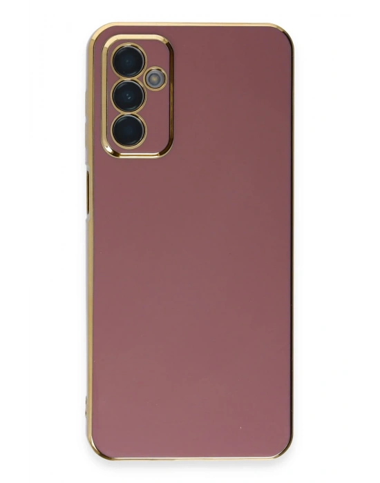 Newface Samsung Galaxy A14 4G Kılıf Volet Silikon - Kırmızı