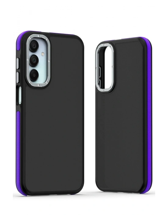 Newface Samsung Galaxy A15 4G Harvel Kapak - Derin Mor