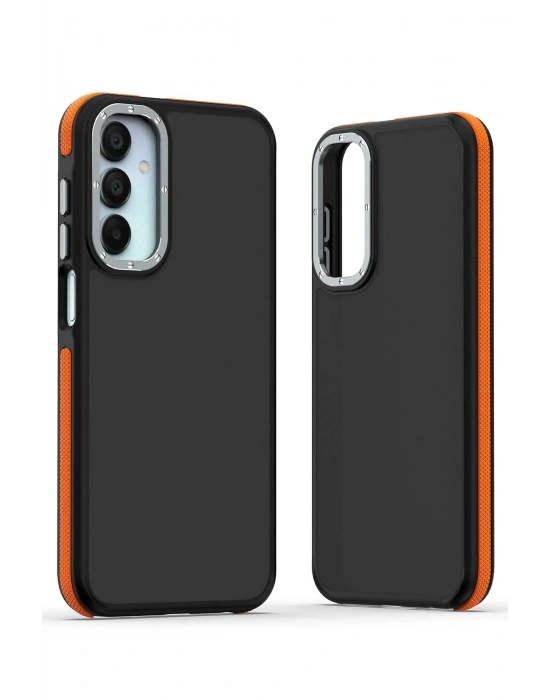 Newface Samsung Galaxy A15 4G Harvel Kapak - Turuncu