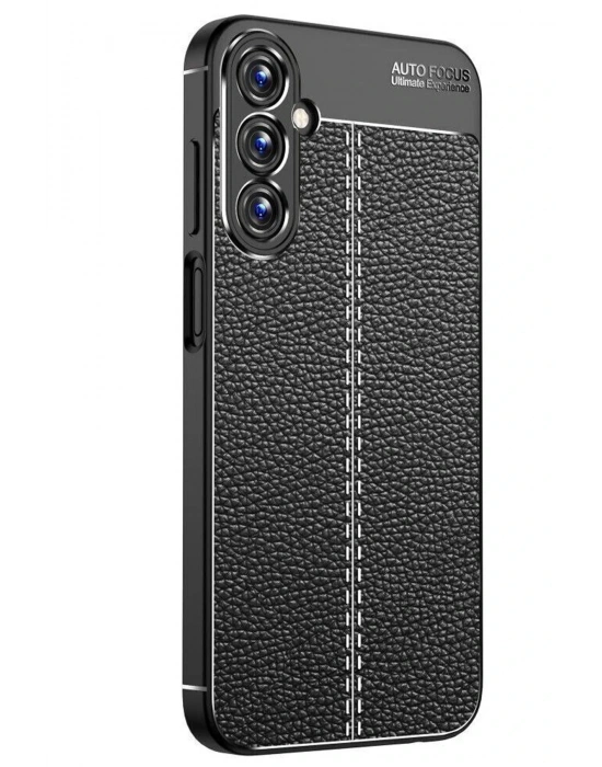 Newface Samsung Galaxy A15 4G Kılıf Auto Focus Kapak - Siyah