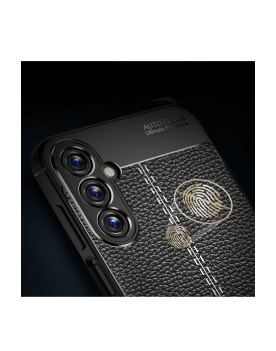 Newface Samsung Galaxy A15 4G Kılıf Auto Focus Kapak - Siyah