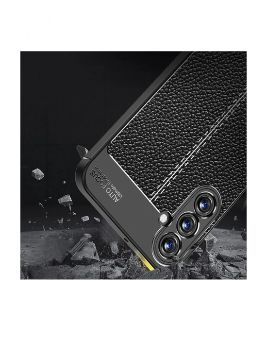 Newface Samsung Galaxy A15 4G Kılıf Auto Focus Kapak - Siyah