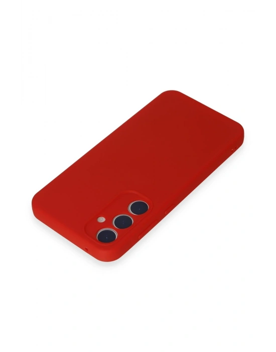 Newface Samsung Galaxy A15 4G Kılıf First Silikon - Kırmızı