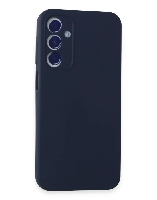Newface Samsung Galaxy A15 4G Kılıf First Silikon - Lacivert