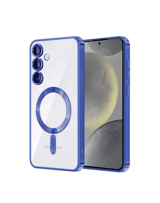 Newface Samsung Galaxy A15 4G Kross Magneticsafe Kapak - Lacivert