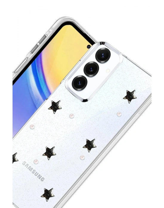 Newface Samsung Galaxy A16 5G Fiyonk Desenli Kapak - Desen 7