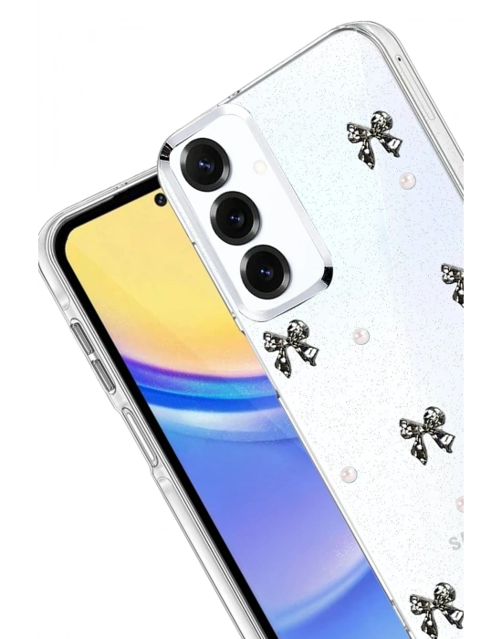 Newface Samsung Galaxy A16 5G Fiyonk Desenli Kapak - Desen 8