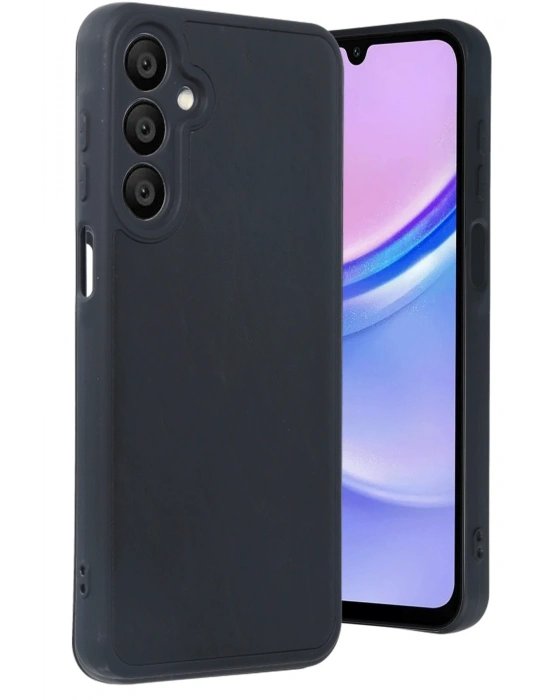 Newface Samsung Galaxy A16 5G Kılıf Aras Deri Kapak - Siyah