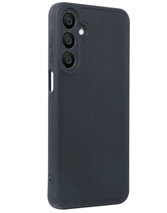 Newface Samsung Galaxy A16 5G Kılıf Aras Deri Kapak - Siyah