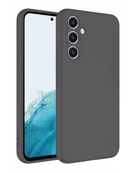 Newface Samsung Galaxy A16 5G Kılıf First Silikon - Gri